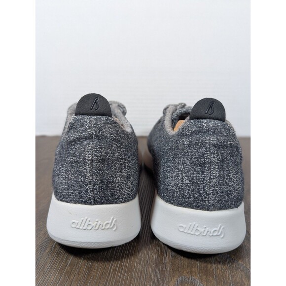 Allbirds Wool Runner Sneakers Mens 10 Gray Wool Casual Stretch Lightweight - Picture 11 of 15